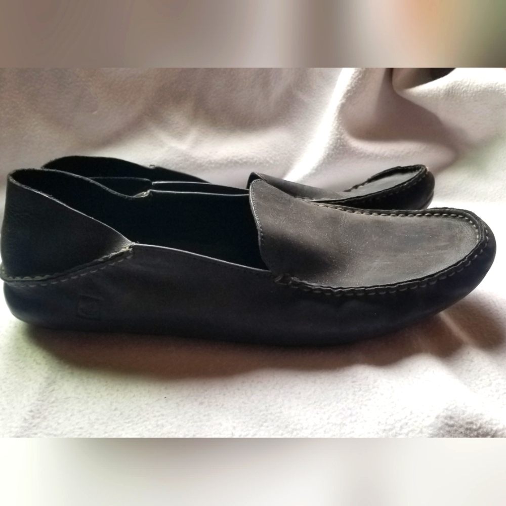 Sperry Mens Top Sider Dark Gray Leather Shoe Size 13 M